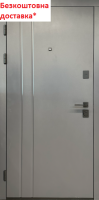 Двері вхідні HYGGE Apart 100 Duo Антрацит 960x2050