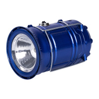 Фонарь кемпинговый аккумуляторный подвесной USB 9×20 см туристический подвесной фонарь 36Вт Синий