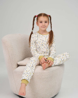 Комплект зі штанами на дівчинку на зав'язках - Інтерлок    8-9, 10-11, 12-13, 14-15 років