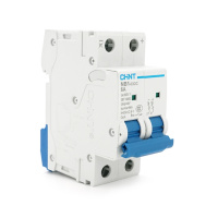 Автоматический выключатель постоянного тока CHINT NB1-63DC 2P C6 DC500V, 6A, 6kA, DIN, 86*36*49.5mm