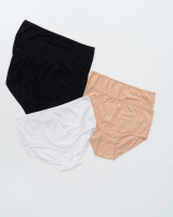 Трусики супербатал з мереживом - базові кольори    5 шт.
