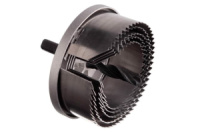 Набор корончатых сверл по гипсокартону Intertool 5 шт. (60-95 х 20 мм) (BT-0025)