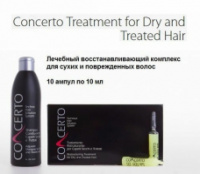 Набор Лечебный комплекс для сухих волос и кожи головы Concerto Adjuvant Shampoo for Dry and Treated Hair