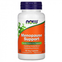 Менопауза, Травяной Комплекс, Menopause Support, Now Foods, 90 вегетарианских капсул