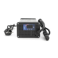 Зарядное устройство Jinyi для аккумуляторов LiFePo4 48V(58,4V),16S,20A штекер Triangle plug (T-tipe/IEC/C13 N+L-),с индикацией,BOX