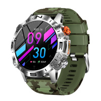 Розумний годинник Modfit Combat Silver Army з AMOLED дисплеєм та функцією дзвінків