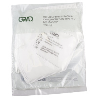 Півмаска фільтрувальна складного типу FFP3 NR D без клапана GRAD (9420995)