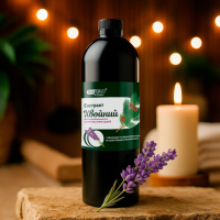 Экстракт хвойный с эфирным маслом шалфея 1000 мл, Бишофит Полтавский — средство для спа ванн дома (NS)