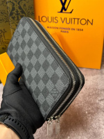 Чоловічий шкіряний гаманець Louis Vuitton на дві змійки k042