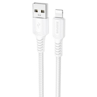 Дата кабель Borofone BX116 Certain USB to Lightning 2.4A (1m)