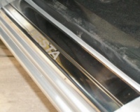 Защитные накладки на пороги FORD FIESTA VI 5D c 2002-2008г.