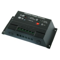 Контролер 20А 12/24В + USB гніздо (Модель-CM2024+USB)