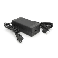 Зарядное устройство аккумуляторов LiFePO4 12V (14.6V), 4S,10A, штекер Triangle plug (T-tipe/C13/IEC). с индикацией, 133х67х45mm, 0.3kg