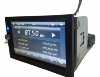 Автомагнитола 2Din 7023 GPS 7« Bluetooth. Пульт на руль. Магнитола 7023 с GPS и Bluetooth