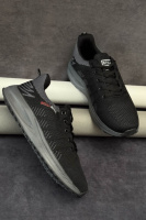 Кросівки чоловічі демісезонні, колір чорно-сірий / 289