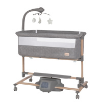 Дитяче ліжечко-гойдалка CARRELLO Bloom CRL-10304 Eos Grey /1/