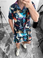 Пляжний костюм - бронзовий - 55-011