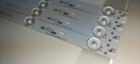 LED подсветка матрицы  CRH-P40CA353504094BU-REV1.0 W  комплект 4 планки  цена за 4 шт