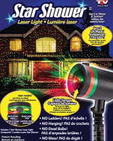 Лазерный звездный проектор star shower laser light для дома и улицы