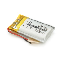 Литий-полимерный аккумулятор 6*17*30mm (Li-ion 3.7В 260мА·ч)