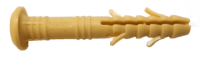 Дюбель розпірний з комірцем (жовтий) 6*80 мм