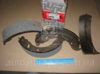 Колодка тормозная задняя ГАЗ 3302 утолщенная накладка (пр-во RIDER)