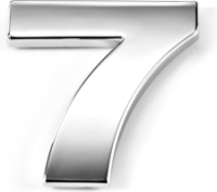 Аксессуары для автотюнинга Цифра, шрифт прямой большой, 3 см - Много марок Много моделей