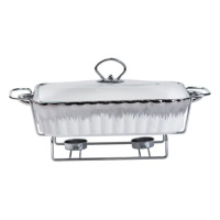 Мармит 1,5 л прямоугольный фарфоровый мармит с подогревом HP1020