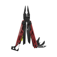 Мультиинструмент LEATHERMAN SIGNAL CRIMSON, синтетический чехол, картонная коробка