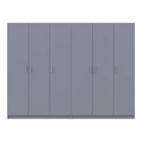 Шкаф для одежды Doros Промо Серый 3+3 ДСП 270х48х204 DRS-011629 (80737768)