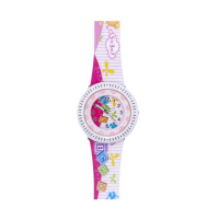 Дитячий годинник Better 009 Happy Day White-Pink з силіконовим ремінцем та кварцовим механізмом