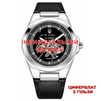 Чоловічий механічний годинник Awarder 050 Silver Гільза з автопідзаводом та індивідуальним дизайном