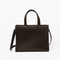 ШОКОЛАД — сумка великого розміру та стриманого дизайну з одним відділенням на блискавці (Луцьк, 775)