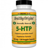 5-HTP (Гидрокситриптофан), 100мг, Healthy Origins, 120 гелевых капсул