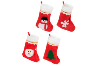 Сапог для подарков красный фетровый 140мм х 200мм (116411)