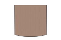 Резиновый коврик в багажник V1 (SD, бежевый) для Skoda Superb 2024- гг