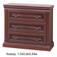 Комод 1,0  с ящиками Набукко