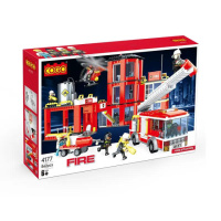 Конструктор Cogo Fire Пожежна ділянка