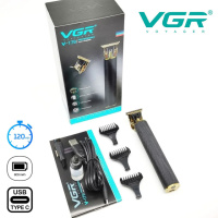 Машинка для стрижки волос профессиональная VGR V179 Professional триммер для бороды, окантовочная машинка (ST)