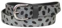 Жіночий ремінь Boccaccio D-Ledergürtel leo&stripes