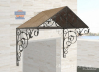 Кованные/металлические козырьки и навесы Ф1
