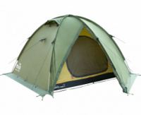 Палатка Tramp Mountain 4 v2 зеленая TRT-024