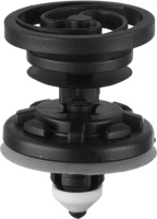 Крепления обшивки/молдингов, две и более шляпок Круглая шляпка - Audi A4 B7