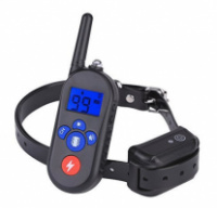 Электроошейник M556 для дрессировки собак, электронный ошейник аккумуляторный с экраном - NEW PET998DB