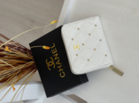 Гаманець Chanel mini білий