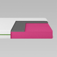 Матрас ортопедический ТМ Ismart Koala Soma 140х190 см беспружинный (ISM-051262)