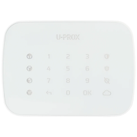 Беспроводная сенсорная клавиатура для 4х групп U-Prox Keypad G4 White