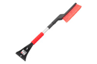 Щетка со скребком Intertool 680-860 мм телескоп (AT-0118)