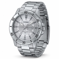 Чоловічий годинник Casio MTP-VD01D-7C — Класична модель з мінеральним склом та водозахистом 5 ATM