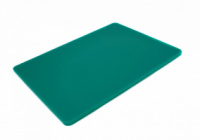 Двусторонняя разделочная доска LDPE, 400 × 300 × 10 мм, зелёная